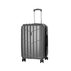 Aga Travel Cestovný kufor 66x43x25cm MR4669 Sivý