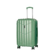 Aga Travel Cestovný kufor 66x43x25cm MR4669 Zelený