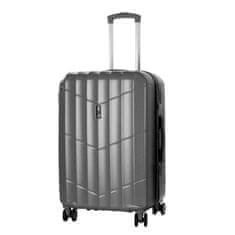 Aga Travel Cestovný kufor 77x48x30 cm MR4669 Sivý