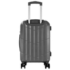 Aga Travel Cestovný kufor 77x48x30 cm MR4669 Sivý