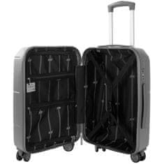 Aga Travel Cestovný kufor 77x48x30 cm MR4669 Sivý