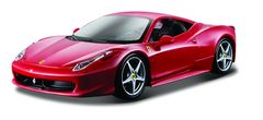 BBurago 1:24 Ferrari 458 Italia červená 18-26003