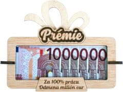 KupMa Tabuľka na peniaze Prémie za 100% prácu