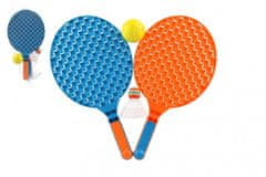 Teddies Súprava na soft tenis 2 pálky plast 40cm + loptička, košíček