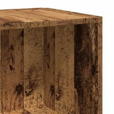 Vidaxl Rohová skrinka Old Wood 33x33x67 cm Engineered Wood