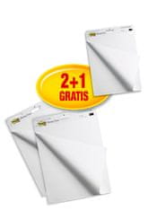 Post-It Samolepiace flipchart, 63,5 x76, 2 cm, biely, 3ks