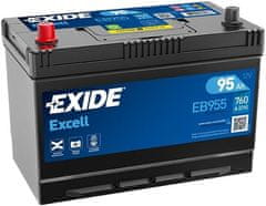 Exide Excell 95Ah Autobatéria , 12V , 720A , ĽAVÁ !!! EB955