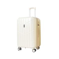 Aga Travel Cestovný kufor 66x43x25cm MR4669 Béžový