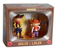 Hollywood Set figúrok Lolek a Bolek kovboji (7,5 cm a 9 cm)