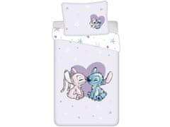 Jerry Fabrics Posteľné obliečky Lilo a Stitch Heart