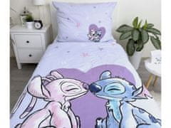 Jerry Fabrics Posteľné obliečky Lilo a Stitch Heart