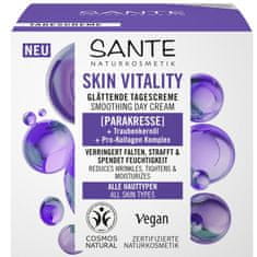 SANTE Naturkosmetik Denný vyhladzujúci krém SKIN VITALITY - 50ml