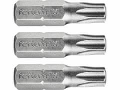 Fortum Bit torx 3ks, T 30x25mm, S2, FORTUM