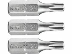 Fortum Bit torx 3ks, T 20x25mm, S2, FORTUM