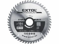 Extol Premium Kotúč pílový s SK plátkami, Ø184x3,2x30mm, 50z, EXTOL PREMIUM