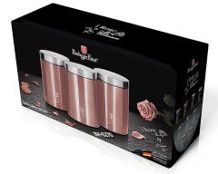 Berlingerhaus Dóza na potraviny sada 3 ks I-Rose Edition BH-6270