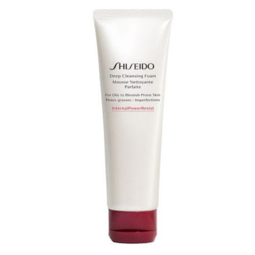 Shiseido Hĺbkovo čistiaca pena pre mastnú a problematickú pleť InternalPowerResist (Deep Cleansing Foam) 125 ml