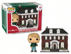 Funko Pop! Zberateľská figúrka Town Home Alone Kevin with McCallister Home 41