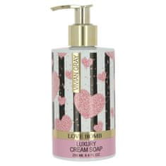 Vivian Gray Krémové tekuté mydlo Love Bomb (Luxury Cream Soap) 250 ml