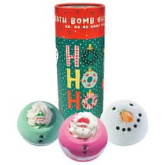 Darčeková sada v tube Ho Ho Ho Bath Bomb