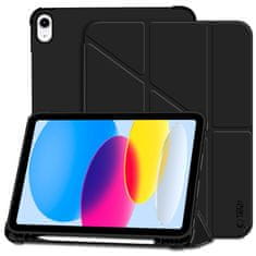 Tech-protect SC Pen Origami puzdro na iPad 10.9'' 10gen / 2022, čierne