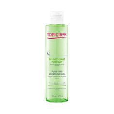 Topicrem Čistiaci gél pre mastnú a citlivú pleť AC (Purifying Cleansing Gel) (Objem 200 ml)