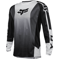 FOX Motokrosový dres 180 Leed Jersey Black/White vel. XS