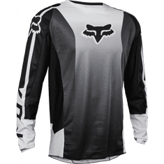 FOX Motokrosový dres 180 Leed Jersey Black/White vel. XS