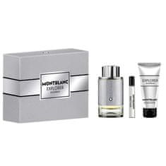 shumee Explorer Platinum set parfumovaná voda v spreji 100ml + miniatúrna parfumovaná voda 7,5ml + sprchový gél 100ml