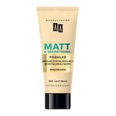 shumee Make Up Matt matujúci a vyhladzujúci podkladový make-up 103 Light Beige 30 ml