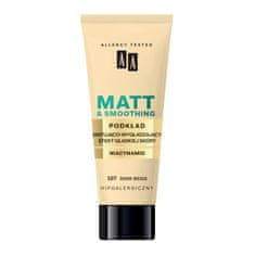 shumee Make Up Matt matujúci a vyhladzujúci podkladový make-up 107 Dark Beige 30 ml