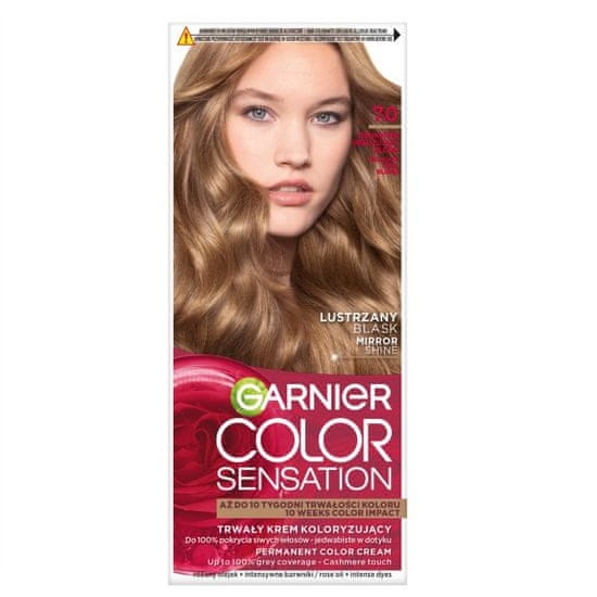 shumee Krém na farbenie vlasov Color Sensation 7.0 jemne dúhová blond