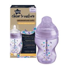 shumee Closer To Nature Advanced Anti-Colic antikoliková fľaša 0m+ Girl 260ml