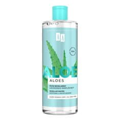 shumee Aloe 100% Aloe Vera Extract upokojujúci a hydratačný micelárny fluid 400 ml