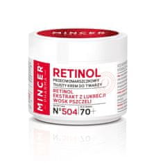 shumee Retinol 70+ mastný krém na tvár proti vráskam č.504 50ml