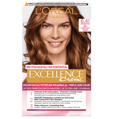 shumee Excellence Creme farba na vlasy 6,41 Light Amber Brown