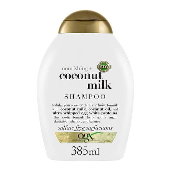 shumee Vyživujúci + Coconut Milk Shampoo hydratačný šampón s kokosovým mliekom 385 ml