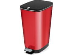 Kis Chic Bin L odpadkový kôš 60 L, Metal Red