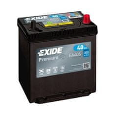 Exide Premium 40Ah Autobatéria 12V , 350A , EA406