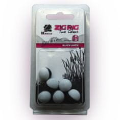 Lk Baits ZIG RIG Pop-Up 14 mm - Black/White