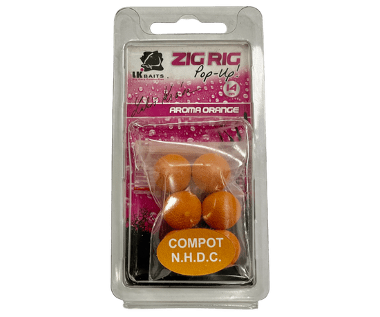 Lk Baits ZIG RIG Pop-Up 14 mm - Compot NHDC