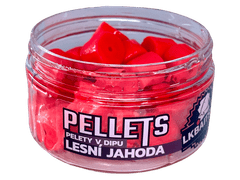 Lk Baits Pelety v dipe Lesná Jahoda 12mm, 60g