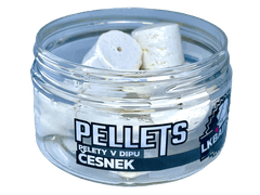 Lk Baits Pelety v dipe Cesnak 17mm, 60g