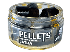 Lk Baits Pelety v dipe Pečeň 17mm, 60g