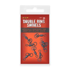 E.S.P ESP stavce Double Ring Swivels 8ks