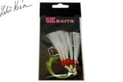 Lk Baits Nadväzec na more 3/0 0,60/0,45mm glitter - biely