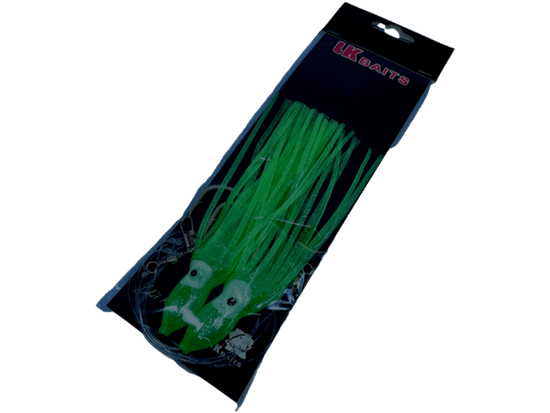 Lk Baits náväzec Chobotnice 8/0 16cm Lumino Green/Zelený