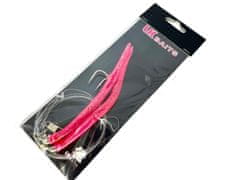 Lk Baits nadväzec na tresky papriky 12/0 14cm UV Pink