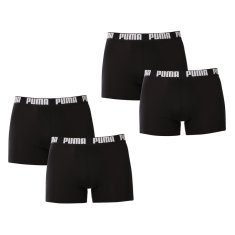 Puma 4PACK pánske boxerky čierne (701227791 004) - veľkosť M