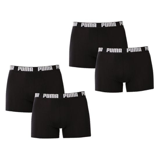 Puma 4PACK pánske boxerky čierne (701227791 004)